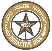 A strategic security planning scene with a blue and amber visual treatment